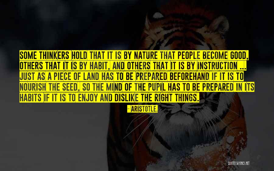 Good Thinkers Quotes By Aristotle.