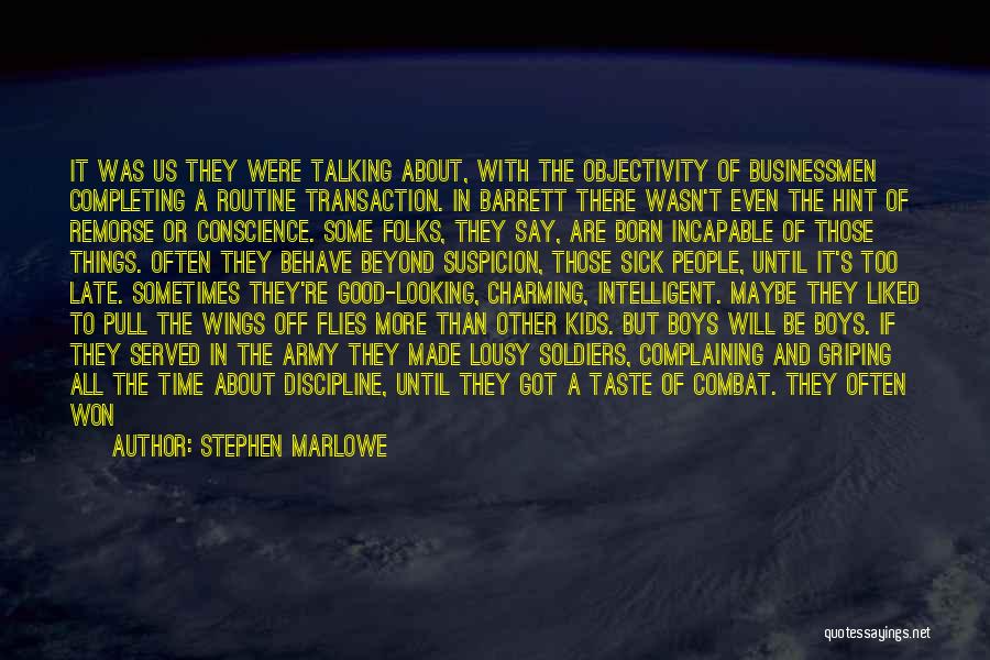 Good Time Flies Quotes By Stephen Marlowe