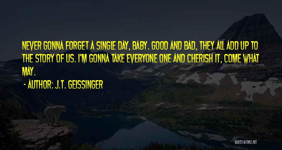 Good To Bad Day Quotes By J.T. Geissinger