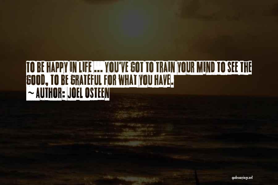 Good To See You Happy Quotes By Joel Osteen