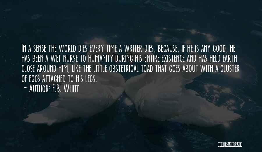 Good Toad Quotes By E.B. White