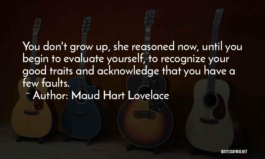 Good Traits Quotes By Maud Hart Lovelace