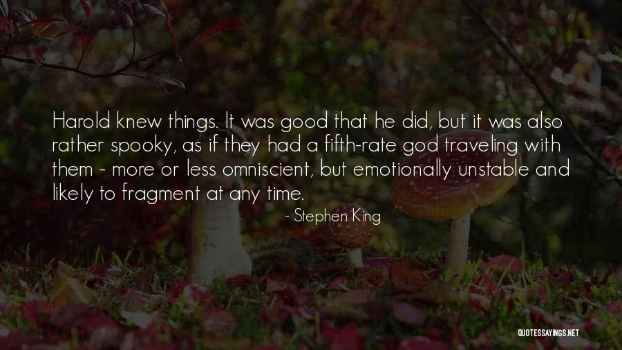 Good Traveling Quotes By Stephen King Good Traveling Quotes By Stephen King
