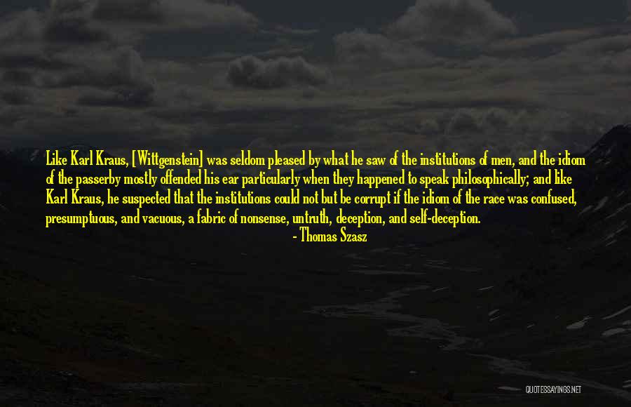 Good Trucking Quotes By Thomas Szasz Good Trucking Quotes By Thomas Szasz