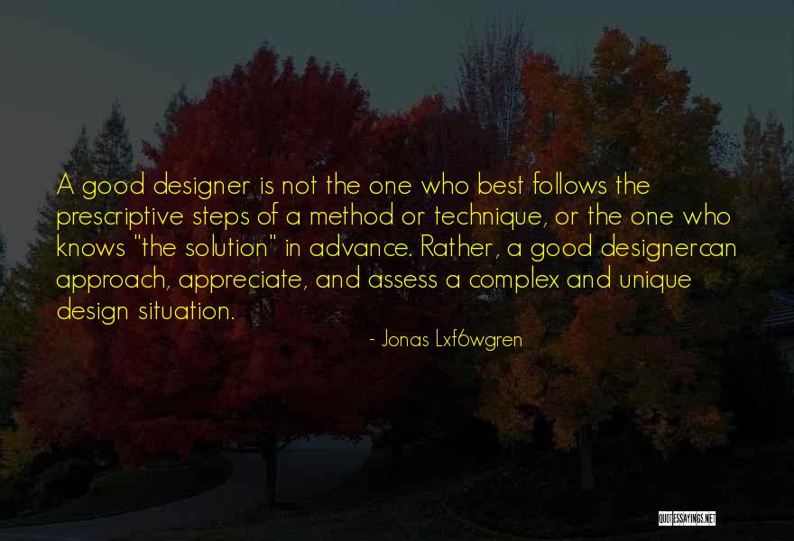 Good Unique Quotes By Jonas Lxf6wgren