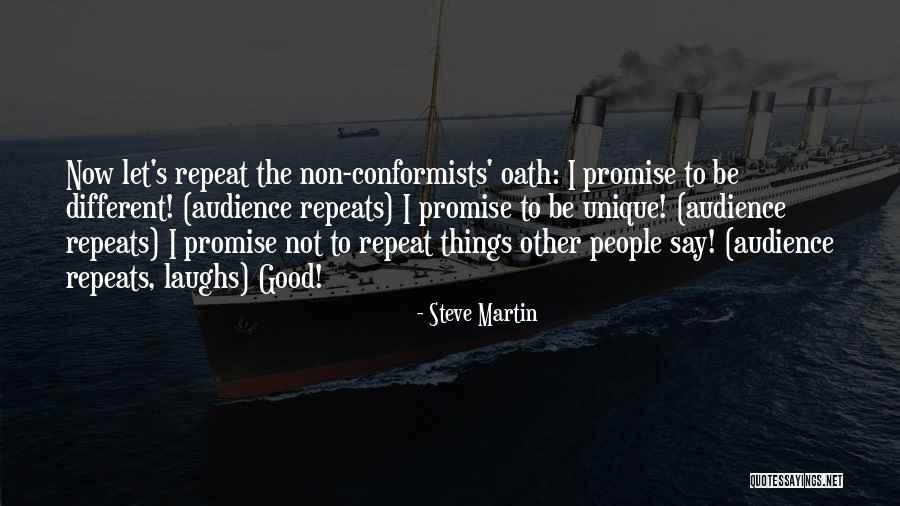 Good Unique Quotes By Steve Martin