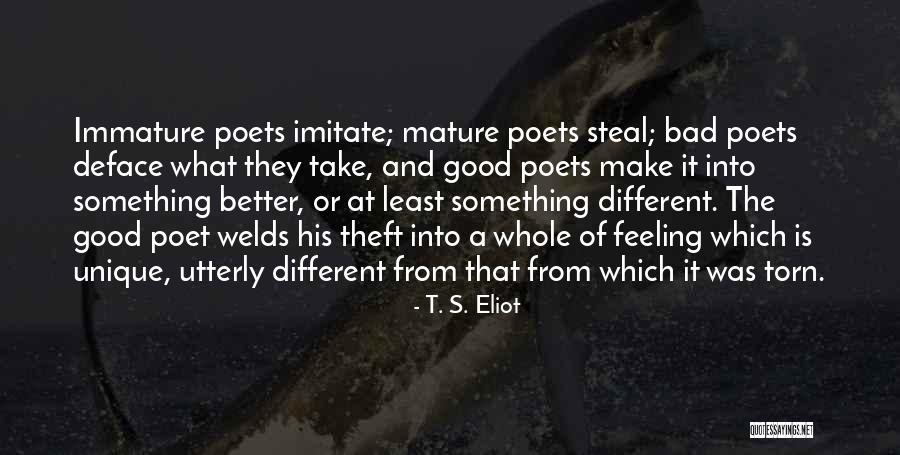 Good Unique Quotes By T. S. Eliot Good Unique Quotes By T. S. Eliot