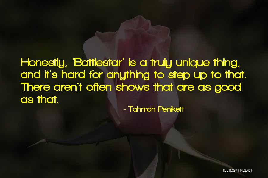 Good Unique Quotes By Tahmoh Penikett Good Unique Quotes By Tahmoh Penikett