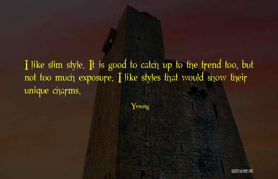 Good Unique Quotes By Yesung