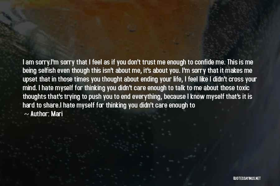 Good Upset Life Quotes By Mari Good Upset Life Quotes By Mari