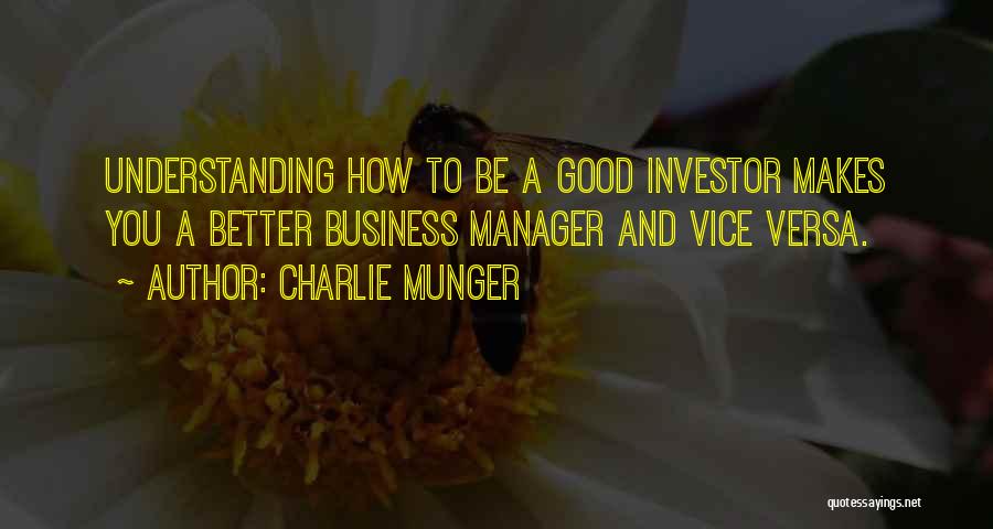 Good Vice Versa Quotes By Charlie Munger