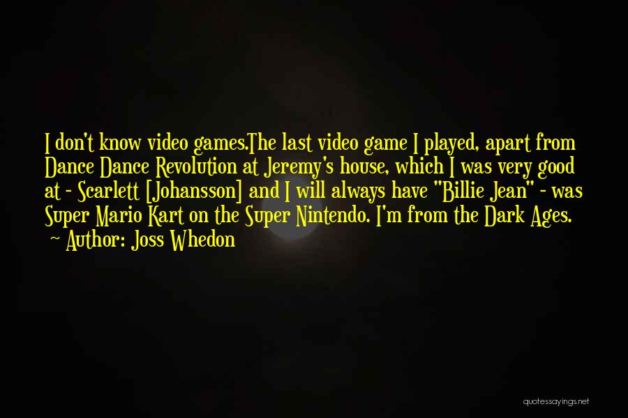 Good Video Game Quotes By Joss Whedon