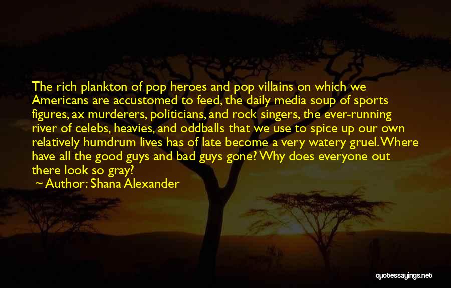 Good Villains Quotes By Shana Alexander