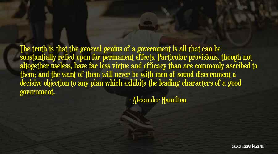 Good Virtue Quotes By Alexander Hamilton Good Virtue Quotes By Alexander Hamilton