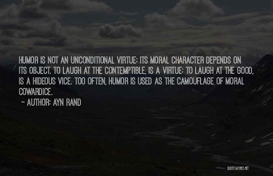 Good Virtue Quotes By Ayn Rand