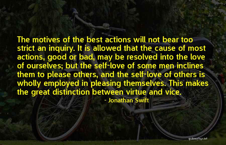 Good Virtue Quotes By Jonathan Swift