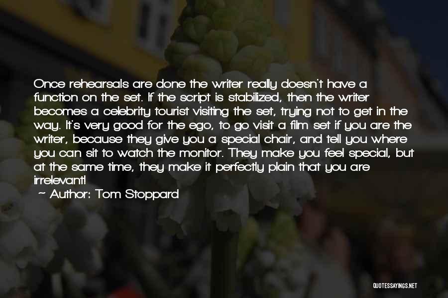 Good Visiting Quotes By Tom Stoppard