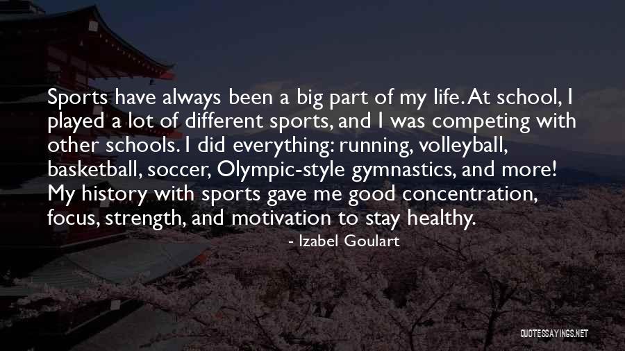 Good Volleyball Quotes By Izabel Goulart Good Volleyball Quotes By Izabel Goulart