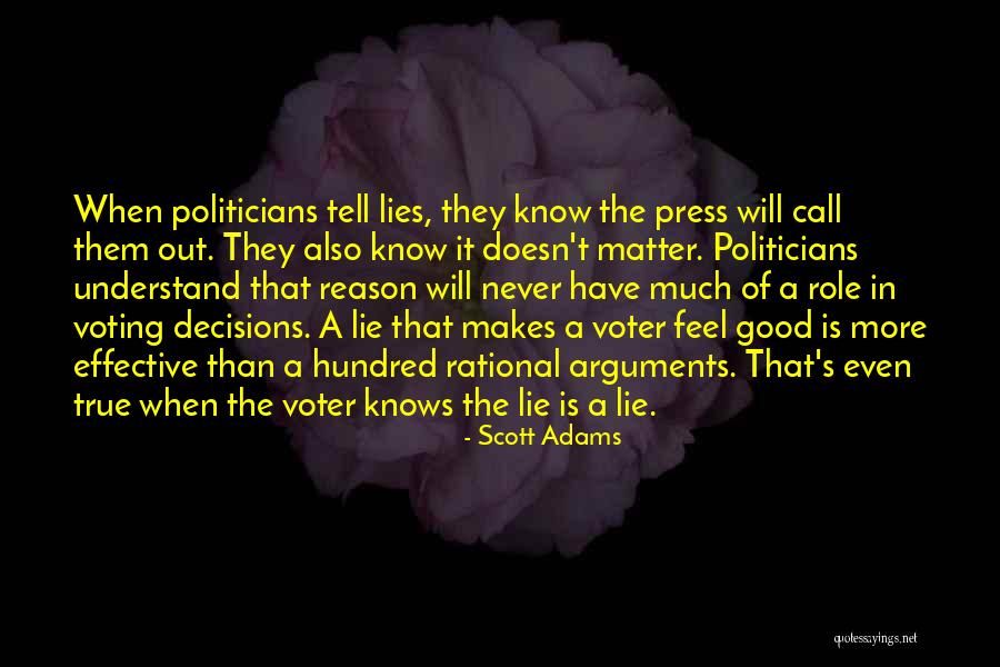 Good Voting Quotes By Scott Adams Good Voting Quotes By Scott Adams