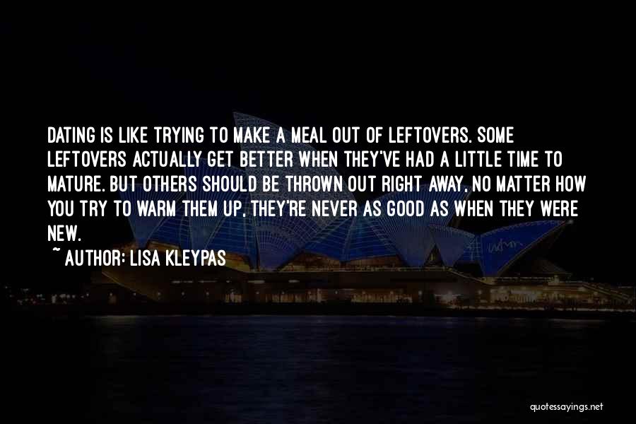 Good Warm Up Quotes By Lisa Kleypas