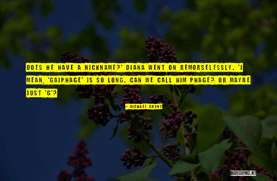 Good Wastes Quotes By Michael Grant Good Wastes Quotes By Michael Grant