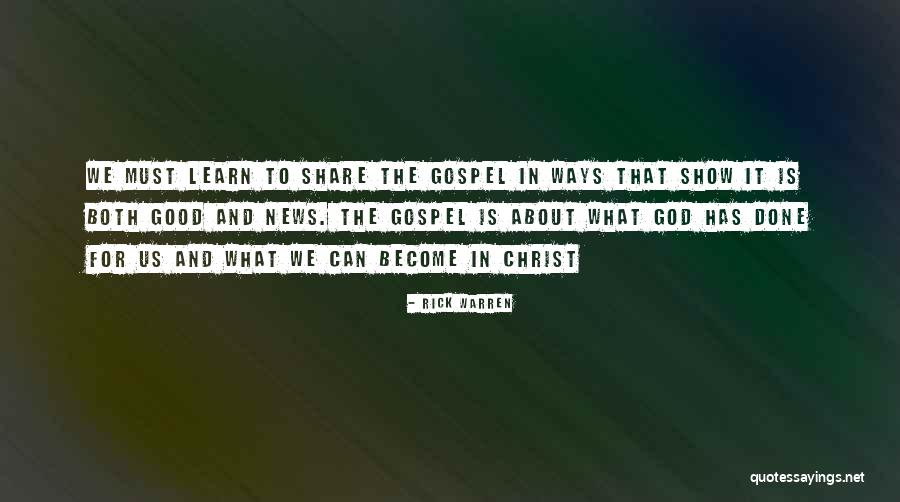 Good Way To Learn Quotes By Rick Warren Good Way To Learn Quotes By Rick Warren