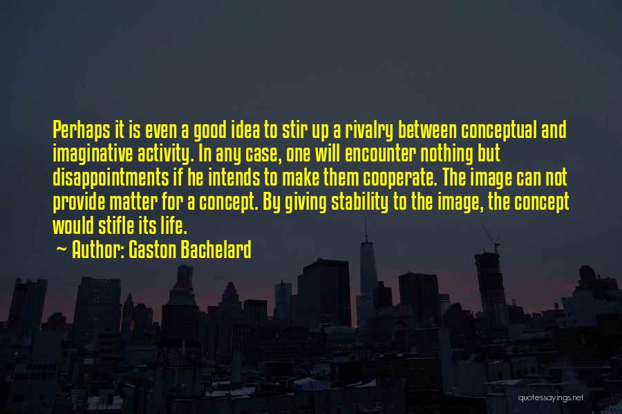 Good Will Provide Quotes By Gaston Bachelard