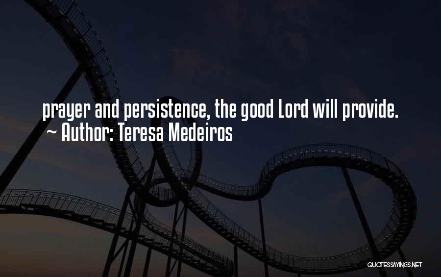 Good Will Provide Quotes By Teresa Medeiros