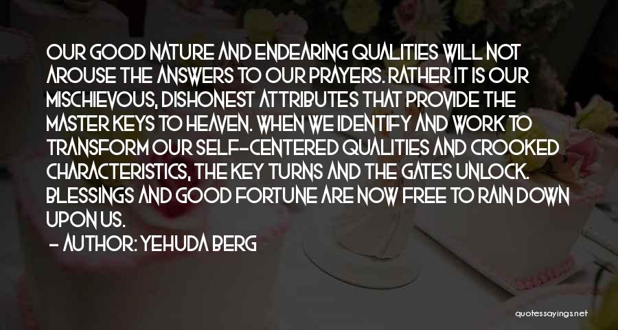 Good Will Provide Quotes By Yehuda Berg