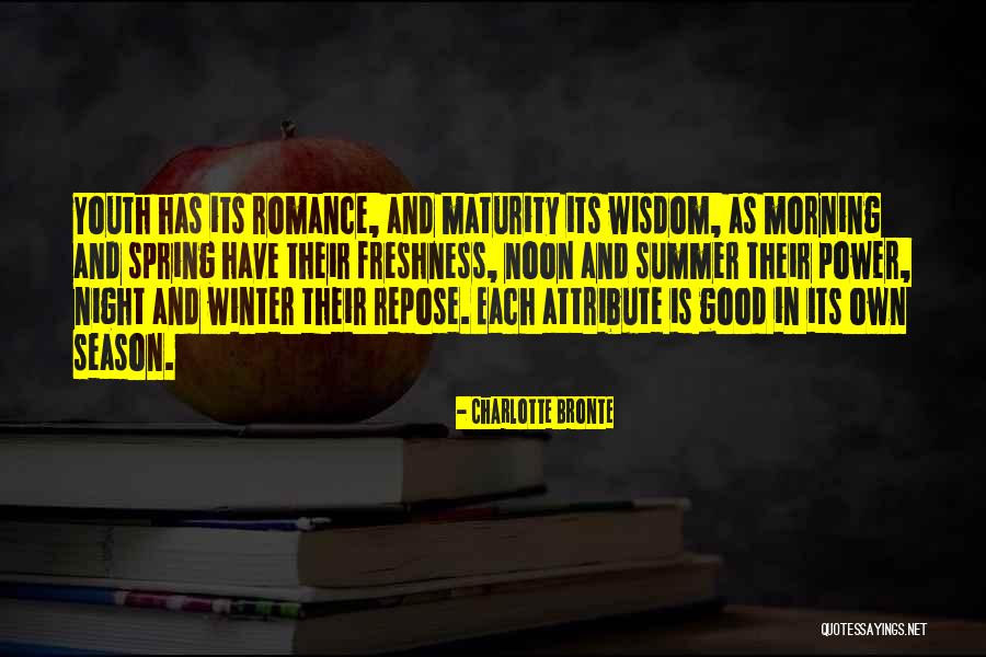 Good Winter Quotes By Charlotte Bronte