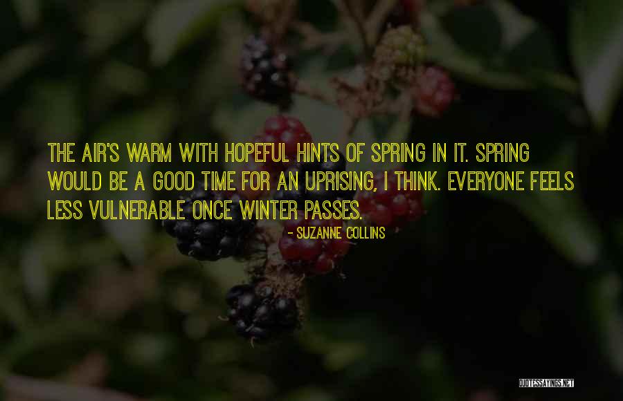 Good Winter Quotes By Suzanne Collins