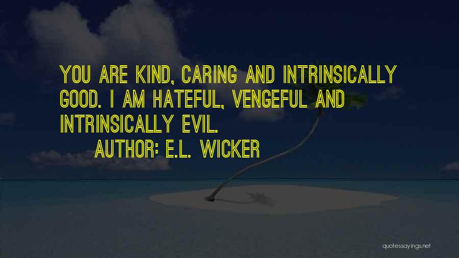 Good Witches Quotes By E.L. Wicker