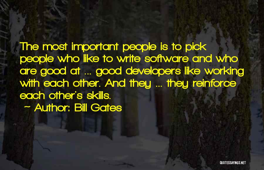 Good Working Quotes By Bill Gates