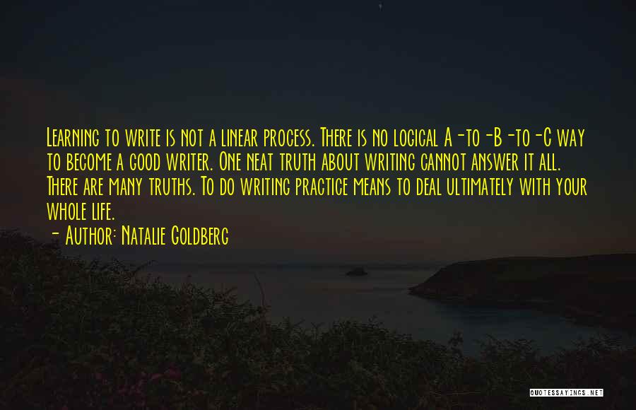 Good Writing Quotes By Natalie Goldberg