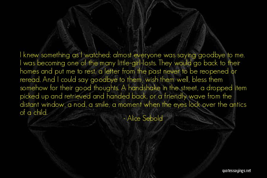 Goodbye In Her Eyes Quotes By Alice Sebold