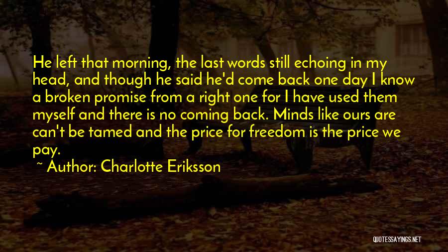 Goodbye Leaving Quotes By Charlotte Eriksson