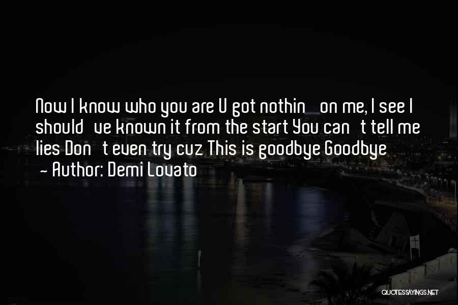 Goodbye See You Quotes By Demi Lovato