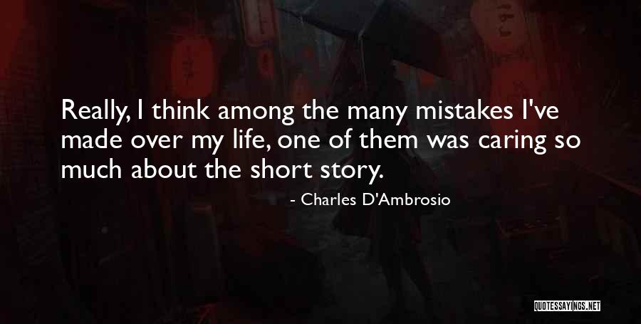 Goodbye That Last A Lifetime Quotes By Charles D'Ambrosio Goodbye That Last A Lifetime Quotes By Charles D'Ambrosio