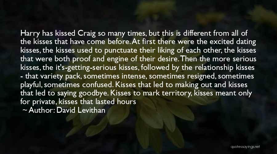 Goodbye To All That Quotes By David Levithan