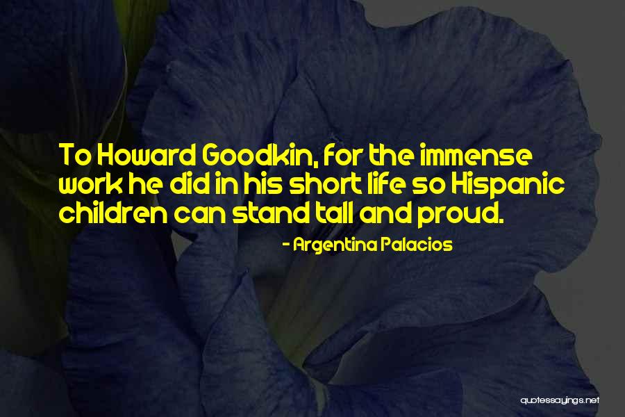 Goodkin Quotes By Argentina Palacios Goodkin Quotes By Argentina Palacios