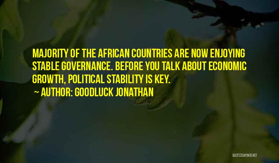 Goodluck Jonathan Quotes 107920