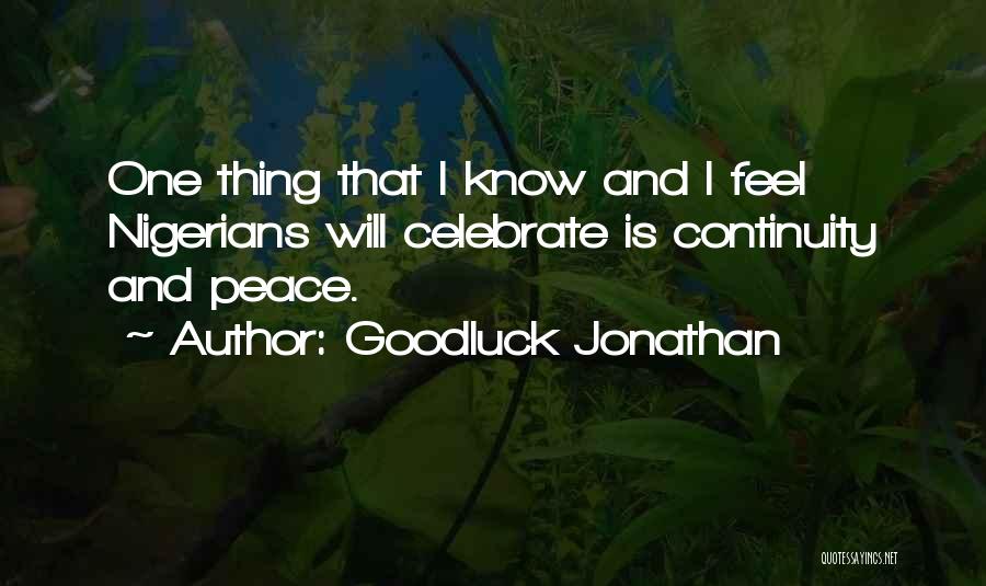 Goodluck Jonathan Quotes 2252251