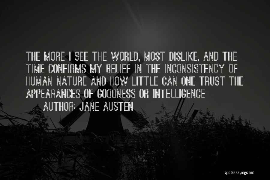 Goodness Of Human Nature Quotes By Jane Austen