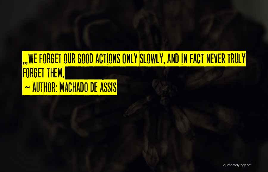 Goodness Quotes By Machado De Assis