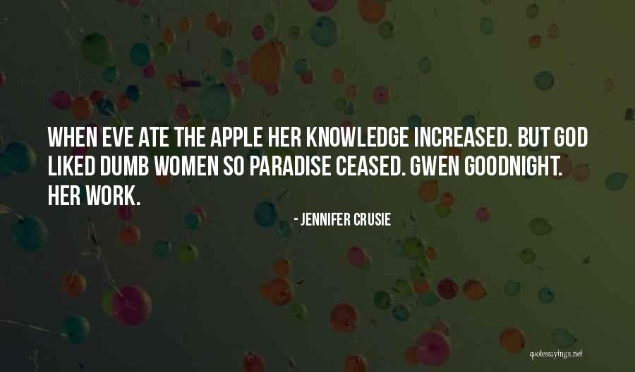 Goodnight Funny Quotes By Jennifer Crusie Goodnight Funny Quotes By Jennifer Crusie