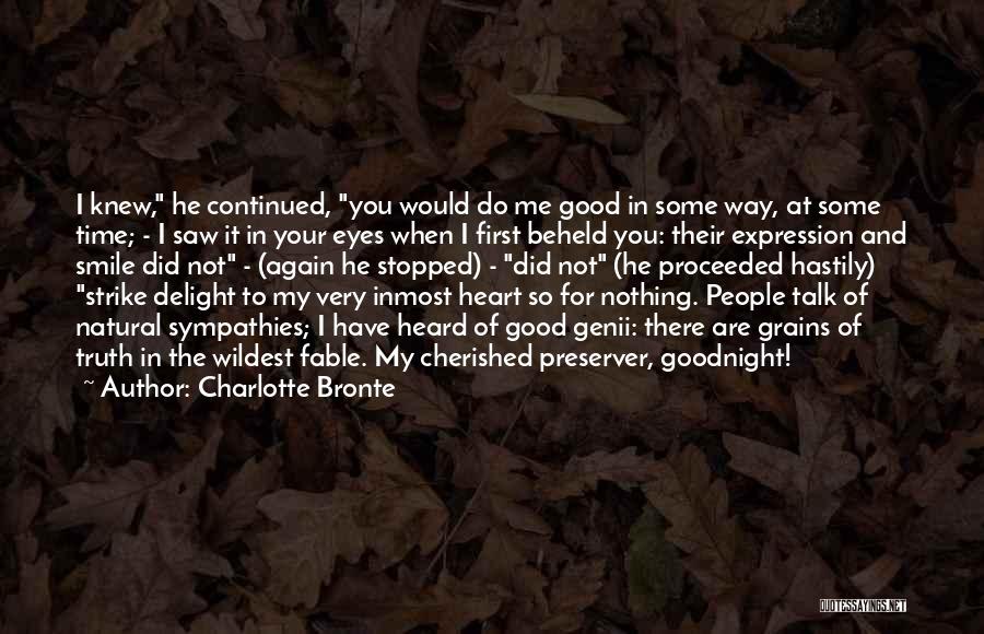 Goodnight Quotes By Charlotte Bronte