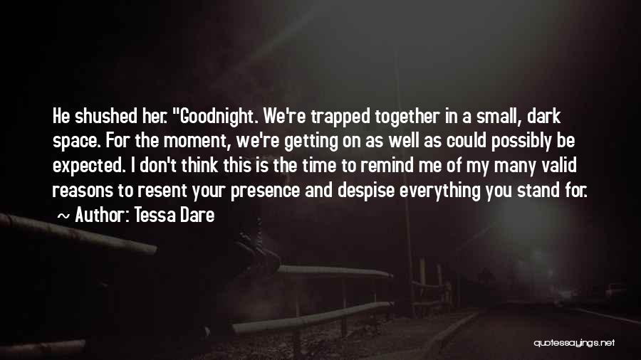 Goodnight To Her Quotes By Tessa Dare