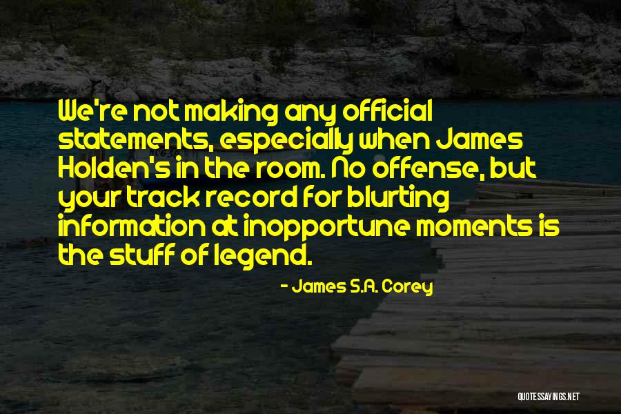 Goodroe Killington Quotes By James S.A. Corey Goodroe Killington Quotes By James S.A. Corey