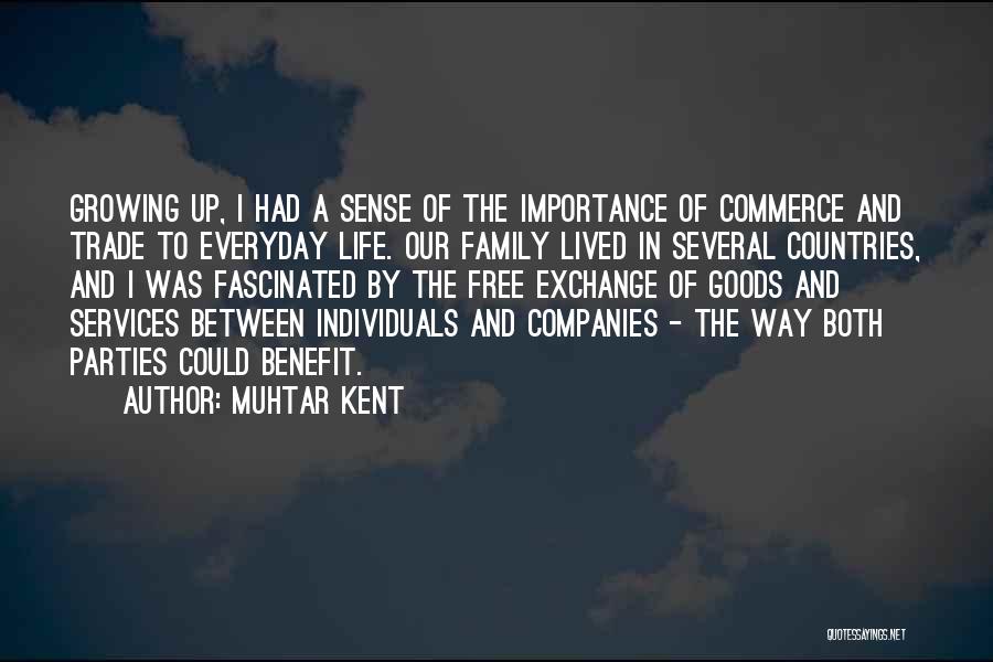 Goods And Services Quotes By Muhtar Kent