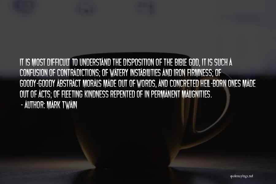 Goody Quotes By Mark Twain